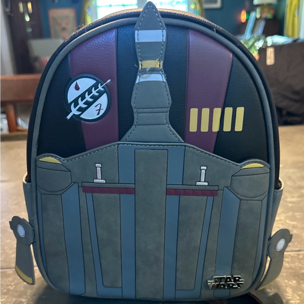 Boba Fett Star Wars Mini Backpack NWOT